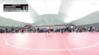 149 lbs Champ. Round 2 - Charlie Fifield, Unattached Illinois vs Christian Brito-Simmons, McKendree