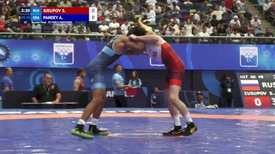 48 kg 1/4 Final - Soltan Iusupov, Russia vs Arav Pandey, United States