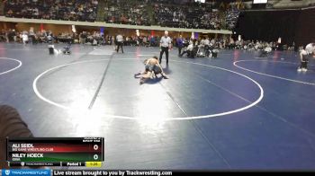 95 lbs Round 5 - Niley Hoeck, Iowa vs Ali Seidl, Big Game Wrestling Club