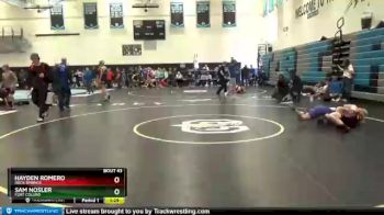 138 lbs Champ. Round 1 - Sam Nosler, Fort Collins vs Hayden Romero, Rock Springs