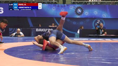 53 kg Repechage - Madalina Pavel, Romania vs Sabrina Abdreymova, Uzbekistan