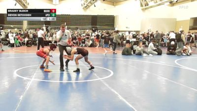 85 lbs Final - Bradey Bleich, Mat Assassins Black - MSE vs Devon Setoodeh, Apex - MSE