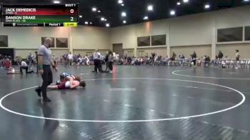 140 lbs Finals (2 Team) - Jack DeMedicis, AYWO vs Danson Drake, Iowa Black