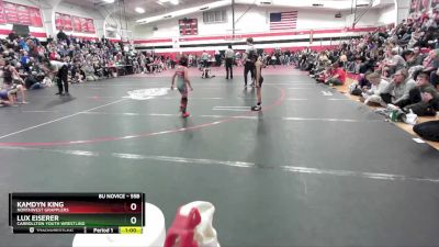 55B Semifinal - Kamdyn King, Northwest Grapplers vs Lux Eiserer, Carrollton Youth Wrestling