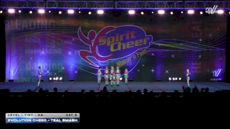 Evolution Cheer Teal - Smash [2026 L1 Tiny - D2 Day 2] 2026 Spirit Cheer Grand Nationals