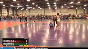 92 lbs Round 1 - Ty Satiacum Jr, Agression Legionaries vs Easton Pierce, Oklahoma Outlaws