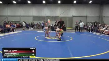 132 lbs Round 4 (8 Team) - Marcus Terry, Kansas Blue vs Jaxton Freeman, South Carolina