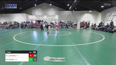 150 lbs Final - Rider Ludrosky, University High School vs Makiya Powell, Parkersburg South