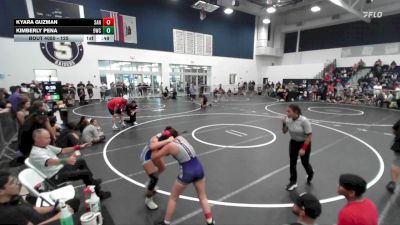125 lbs Cons. Round 1 - Kyara Guzman, Santiago vs Kimberly Pena, 951 Wrestling Club