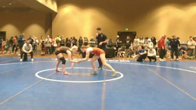 130 lbs Cons. Rd Of 16 - Emma Vanderhoof, Crown City Wrestling Club vs Ashlynn Cummings, Southside