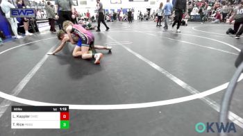 80 lbs Rr Rnd 2 - Liam Kappler, Choctaw Ironman Youth Wrestling vs Tory Rice, Prodigy NDT