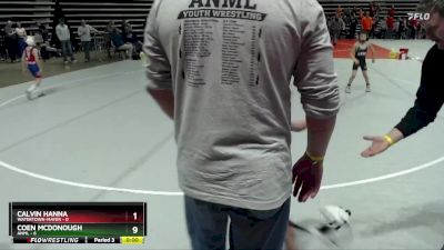 55 lbs Placement (4 Team) - Brooks Reinert, Watertown-Mayer vs Buckley Meyer, ANML