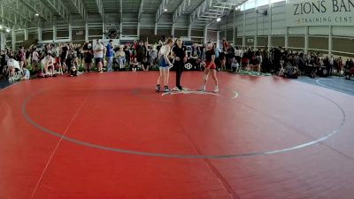 110 lbs Semis - Rylin Plant, Wyoming vs Lorien Bowns, Idaho