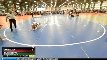 68 lbs Rd# 6- 9:00am Saturday Final Pool - Braylon Butts, NCWAY National Team vs Jaxon Flood, Minion Green
