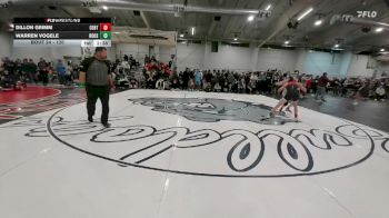 120 lbs Champ. Round 1 - Dillon Grimm, Cheyenne Central vs Warren Vogele, Roosevelt