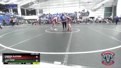 100 lbs Cons. Semi - Carson Slayman, OZ Trojan vs Liam Foos, Nixa