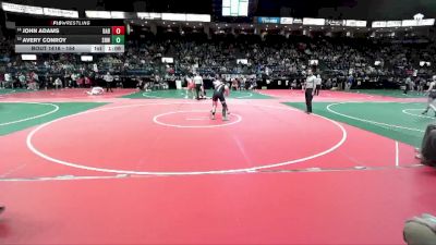 154 lbs Quarterfinal - Avery Conroy, SRW2 vs John Adams, DAB1