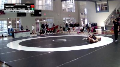 131 lbs Cons. Round 1 - Emily Hill, Minot State vs Chanya (Ploy) Tipmanee, Texas Woman`s University