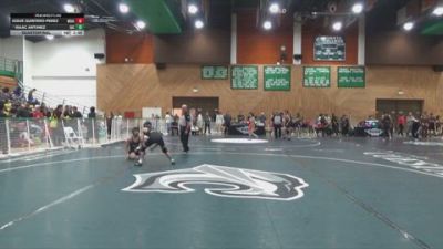 125 lbs Quarterfinal - Isaac Antunez, Santa Ana College vs Josue Quintero-Perez, Mt San Antonio Community College