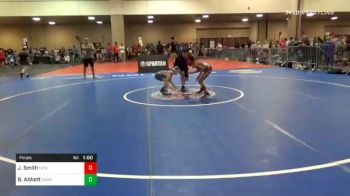 63 lbs Final - Julian Smith, New Jersey vs Beau Abbott, Roundtree Wrestling Academy