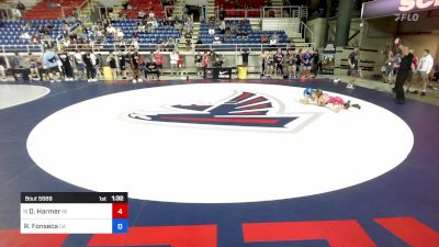 88 lbs Rnd Of 64 - Dakota Harmer, MI vs Roman Fonseca, CA