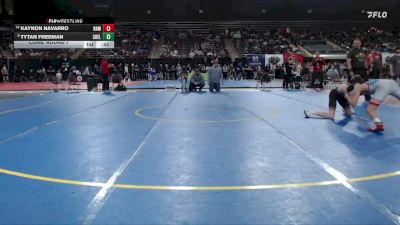 98 lbs Cons. Round 7 - Tytan Freeman, Shelley vs Kaynon Navarro, Nampa