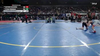 98 lbs Cons. Round 7 - Tytan Freeman, Shelley vs Kaynon Navarro, Nampa