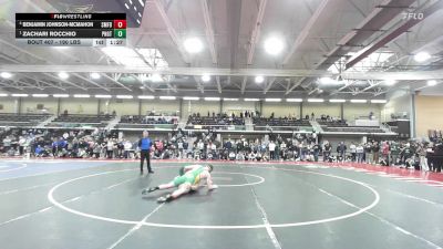 190 lbs Semifinal - Benjamin Johnson-McMahon, Smithfield vs Zachari Rocchio, Ponaganset