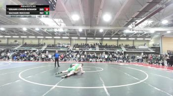 190 lbs Semifinal - Benjamin Johnson-McMahon, Smithfield vs Zachari Rocchio, Ponaganset