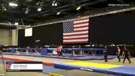 Tayler Sieverts - Tumbling, SUMMIT SPRINGERS - 2021 USA Gymnastics Championships