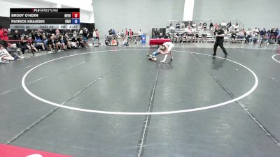 100 lbs Brody O'Hern, New York vs Patrick Krajeski, California Silver