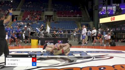 215 lbs Semis - Cael Leisgang, WI vs Ryder Smith, TN