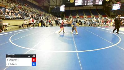 190 lbs Cons 16 #2 - Jenna Chapman, PA vs Esmeralda Tellez, PA