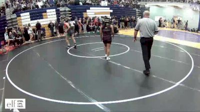 120 lbs. Cons. Round 2 - Haven LeClere, Ste Genevieve vs America Barcenas, St. Charles West