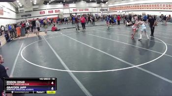 92 lbs Round 2 - Edison Omar, Beatrice Wrestling Club vs Grayden Japp, Nebraska Wrestling Academy