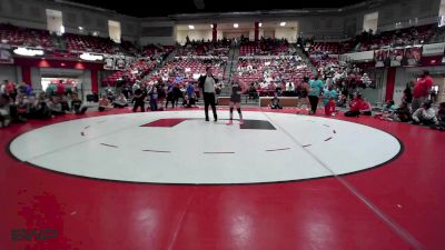 105 lbs Consolation - Dakota Harris, Tulsa Union Girls vs Ansleigh Scarbrough, Cabot