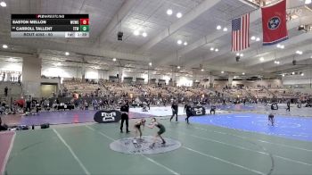 90 lbs Champ. Round 2 - Carroll Tallent, Team Tennessee Wrestling vs Easton Mellon, Williamson County Wrestling Cl