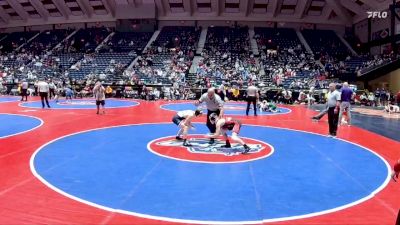 1A-120 lbs Semifinal - Cohen Hargrove, Social Circle vs John Charles Moeser, Mt Vernon Presbyterian