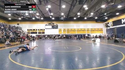 148 lbs Semifinal - Alaya Henderson, Canon-McMillan vs Elaina Ashby, Trinity