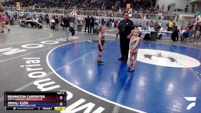 50 lbs Rr1 - Denali Klein, Marathon Wrestling Club vs Remington Carpenter, Arctic Warriors Wrestling Club