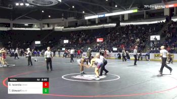 160 lbs Semifinal - Diego Isiordia, Granger vs Tj Stewart, Blair Academy