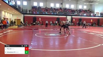 157 lbs Prelims - Jake Marsh, Princeton vs Devin Woodworth, Navy Prep