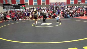 125 lbs 3rd Place Match - Alyssa Eckhardt, Midland vs Kaitlyn Krum, East Buchanan