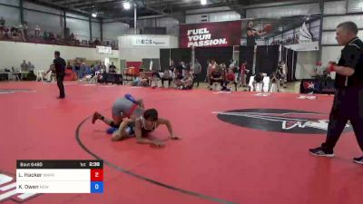 65 kg Consi Of 64 #2 - Landen Hacker, Warrior Wrestling Club vs Kai Owen, New York City RTC