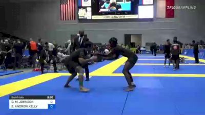 DEVHONTE M. JOHNSON vs ELIOT ANDREW KELLY 2021 World IBJJF Jiu-Jitsu No-Gi Championship