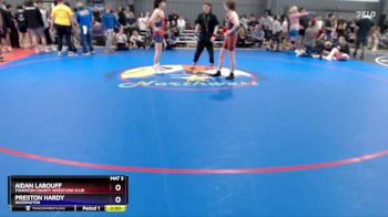 126 lbs Cons. Round 2 - Aidan Labouff, Thurston County Wrestling Club vs Preston Hardy, Washington