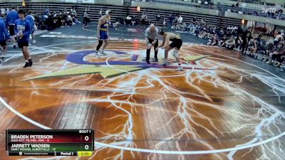 172 lbs Quarterfinals (8 Team) - Jarrett Wadsen, Saint Michael Albertville vs Braden Peterson, Gale-Ett.-Tr./Mel.-Min.