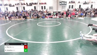 120 lbs Round Of 32 - Johnny Morris, Hingham vs Matthew Botelho, Walpole