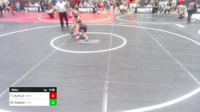 95 lbs Quarterfinal - Taylor Hunt Jr., Nebraska Boyz vs Mateo Salazar, Steel City Reloaded