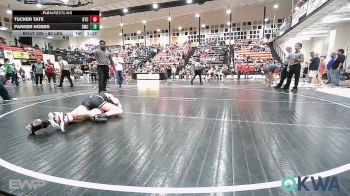 80 lbs Rr Rnd 2 - Tucker Tate, Grove Takedown Club vs Parker Hobbs, Salina Wrestling Club
